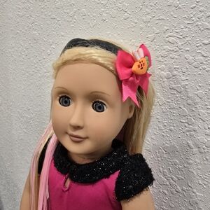 Adeline Doll | 18-inch Blonde and pink Hair Our Generation.